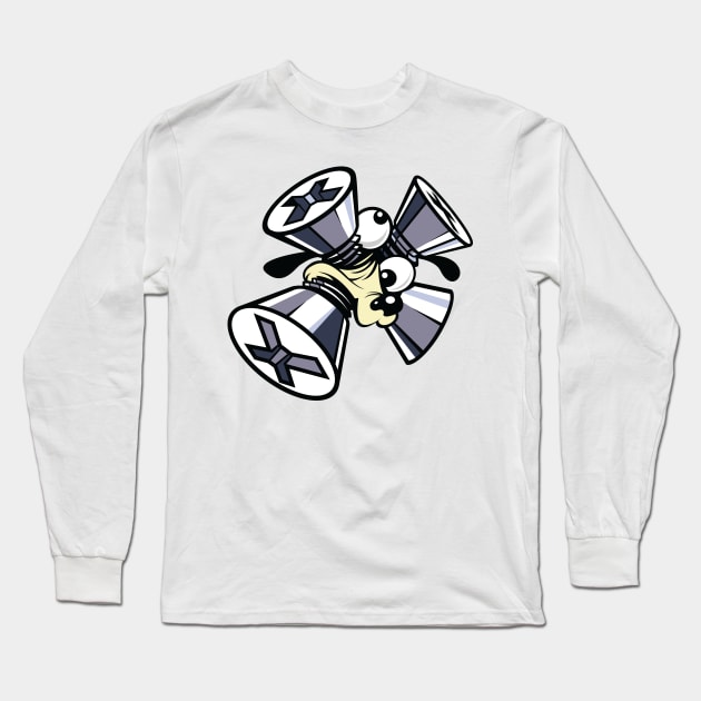 Crazy Screw Long Sleeve T-Shirt by viSionDesign